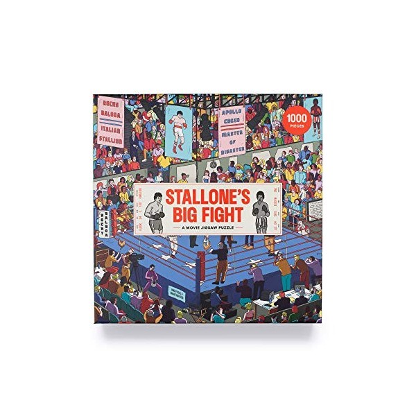 Laurence King Publishing Stallones Big Fight A Movie Jigsaw Puzzle/Anglais