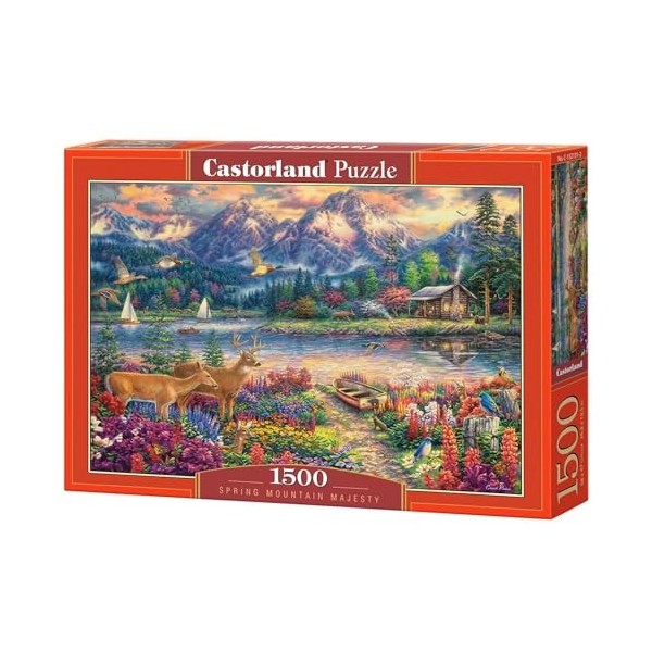 Castorland Puzzles emboîtables, 152131, Multicolore