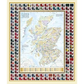 Puzzle 1000 pièces Clans et tartans dÉcosse 690 mm x 480 mm jg 