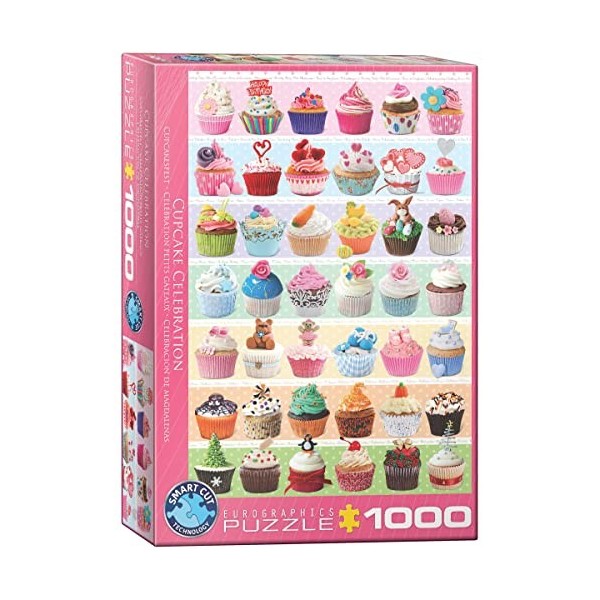 Eurographics Puzzle Cupcakes 1000 Pièces 