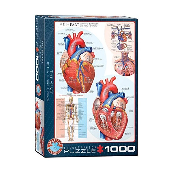 Eurographics Puzzle Coeur 1000 pièces - EG60000257