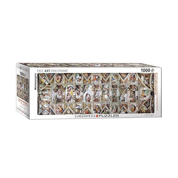 EuroGraphics 6010-0960 Chapelle Sistine par Michelangelo Puzzle 1000 pièces , Coloris Assortis