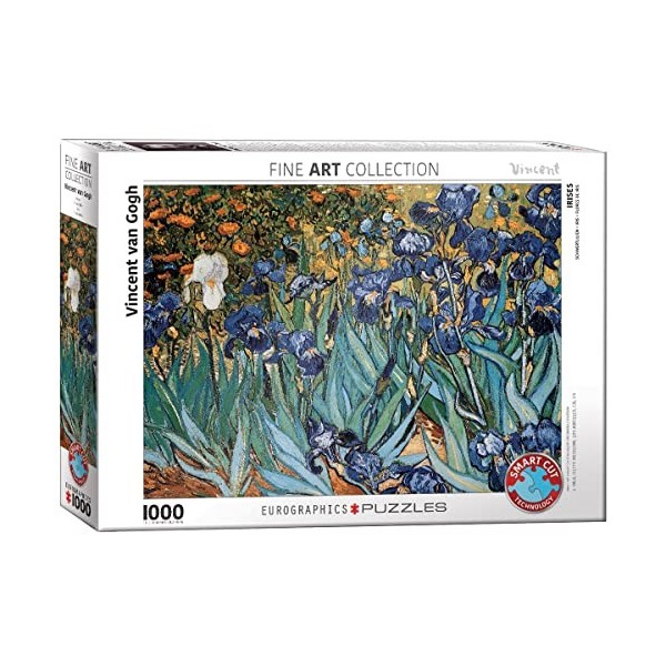 EuroGraphics Iris par Vincent Van Gogh Puzzle 1000 pièces 