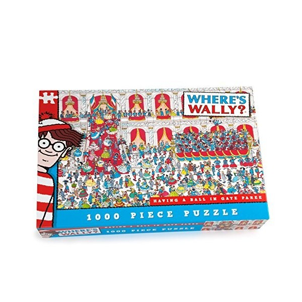 Paul Lamond Where’s Wally Having a Ball in Gaye Paree Puzzle 1000-Piece 