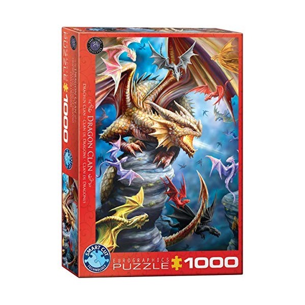 EuroGraphics- Anne Stokes Puzzle, 6000-5475, Multicolore