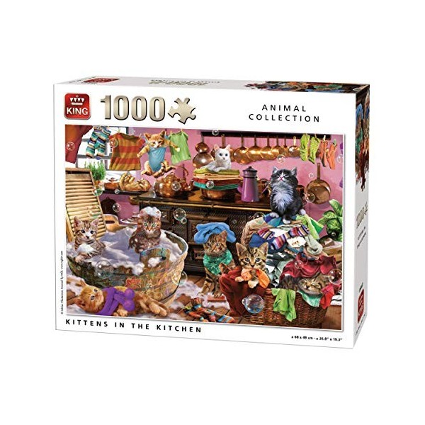 King- Puzzle 1000 pcs, 55847, Uni, 68x49 cm