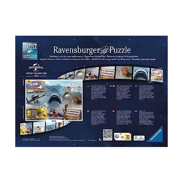 Ravensburger RAV Puzzle Jaws 1000 17450