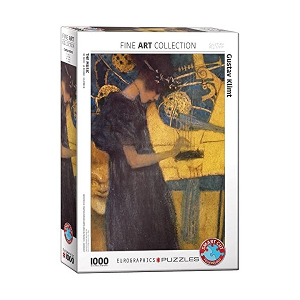 Eurographics Puzzle « The Music » de Gustav Klimt 1000&nbsp;Pièces 