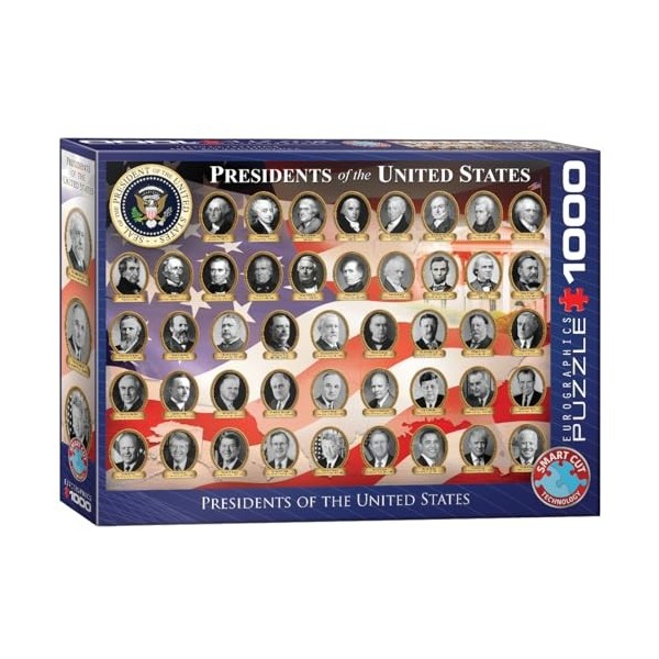 EuroGraphics Puzzle président américain 1000 pièces 