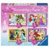 Ravensburger Disney Princess-4 in Box 12, 16, 20, 24 Piece Jigsaw Puzzles For Kids Age 3 Years and Up