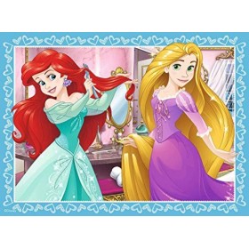 Ravensburger Disney Princess-4 in Box 12, 16, 20, 24 Piece Jigsaw Puzzles For Kids Age 3 Years and Up