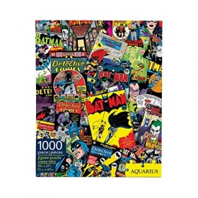 AQUARIUS- Collage Batman Puzzle, 65214, 1000