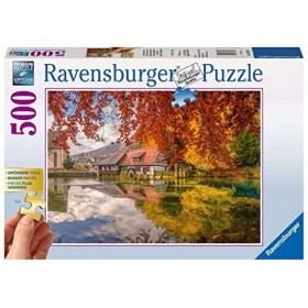 Ravensburger Peaceful Mill 500 Piece Jigsaw Puzzlse for Adults and Kids Age 10 Years Up