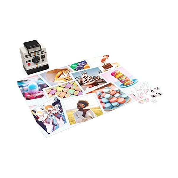 Spin Master Games- Jeux Spin Master Polaroid Retro Puzzle de 500 pièces pour Erwachsene und Kinder, 6062209
