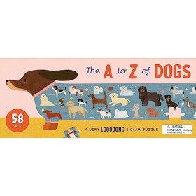 Laurence King Publishing The A to Z of Dogs A Jigsaw Puzzle/Anglais