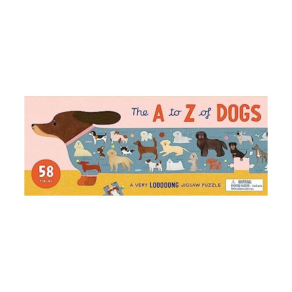 Laurence King Publishing The A to Z of Dogs A Jigsaw Puzzle/Anglais