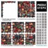 Puzzle pour Adultes Horror Monster Puzzle de 1000 pièces Convient aux Adultes et aux Enfants de Plus de 12 Ans Puzzles en Car