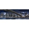 Schmidt Spiele 59621 Puzzle Manfred Voss, New York, Dark Night, 1000 pièces, panoramique, Multicolore
