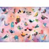 Brain Tree - Bird Puzzle - 500 Piece Puzzles for Adults: With Droplet Technology for Anti Glare & Soft Touch