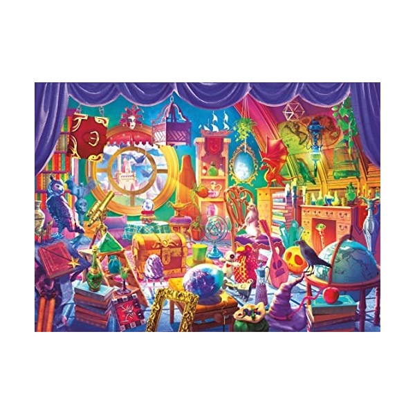 Brain Tree - Magic Room 1000 Piece Puzzle for Adults: With Droplet Technology for Anti Glare & Soft Touch