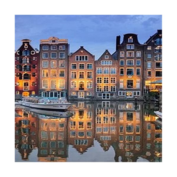 Puzzles en bois de 300 pièces pour adultes - Belle vue sur la ville - Puzzle - Jeu AR - Décoration murale - Cadeau pour les a