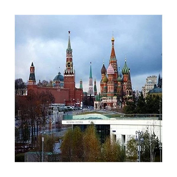 Puzzle grand format 300 pièces pour adultes - Belle architecture dAmsterdam - Chaque pièce est unique, la technologie Softcl