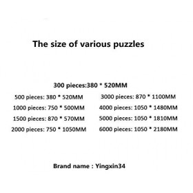 Puzzle 300 pièces pour enfants - Chat blanc Chaque pièce est unique, les pièces semboîtent parfaitement-52x38cm 23 * 15 pouc