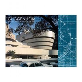Galison Mudpuppy Abrams Frank Lloyd Wright Guggenheim 2-Sided 500 Piece Puzzle, 735362300