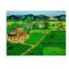 Puzzle Adulte,Puzzle 1000 Pieces,Feuilles de Plantes Vertes Puzzle 1000 pièces Adultes,Puzzle de Noël 38 * 26cm