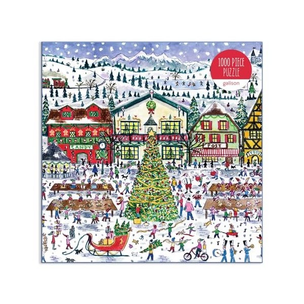 Galison- Christmas Puzzle, 9780735367098