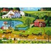 Buffalo Games - Charles Wysocki – Jolly Hill Farms – Puzzle de 500 pièces