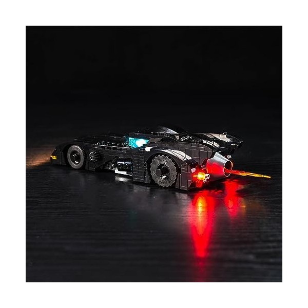 Ensemble de lumières LED pour Lego 76224 DC Batmobile : Batman vs The Joker Chase Pas Lego , Ensemble déclairage de décorat