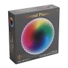 1000 Pièces Puzzle Ronde Jigsaw Puzzle 3D Enfants Casse Tête Puzzle Arc en Ciel Casse-tête Lune/Terre Jeu Puzzle Anti-stress 