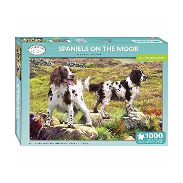 Spaniels on The Moor 1000 Piece Jigsaw