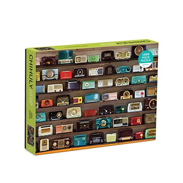 Chihuly Vintage Radios 1000 Piece Puzzle