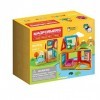Magformers Cube House Frog 20-Piece Magnetic Construction Toy. STEM Set with Magnetic Shapes and Accessories. Makes Different