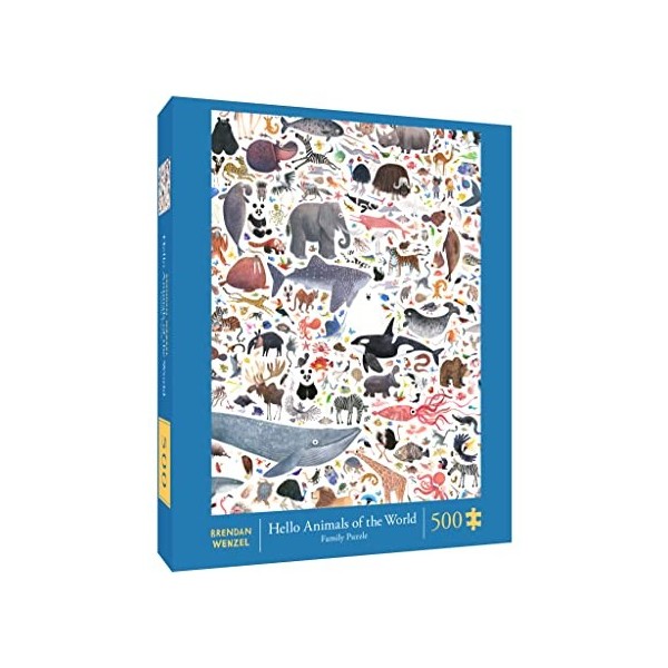 Chronicle Books 9781797213590 Puzzle, Animals