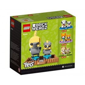 LEGO BrickHeadz 40481 Set de calopsittes