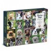 Galison 9780735369535 Rescue Dogs 1000 Piece Puzzle