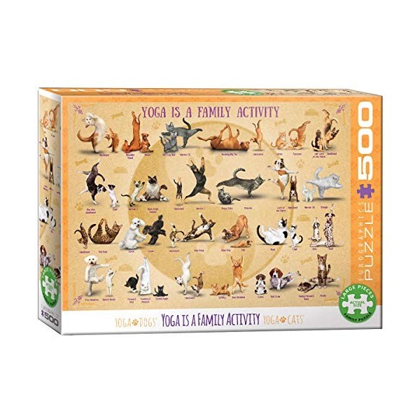 EuroGraphics- Animal Puzzle, 6500-5354, Multicolore