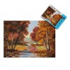 Puzzles pour Adultes Puzzle de Portraits et Rues de la Ville la Nuit 1000 pièces pour Adultes et Enfants et Jeunes Adultes Pu