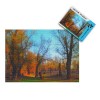 1000 pièces de Puzzle Puzzle de Paysage forestier en Automne Cadeaux de Noël 26x38cm