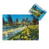 Puzzle pour Adulte de 1000 Pièces,Belle Peinture de Bouleau Jeu de Famille, Jeu de Team Building, Cadeau pour Les Am 26x38cm