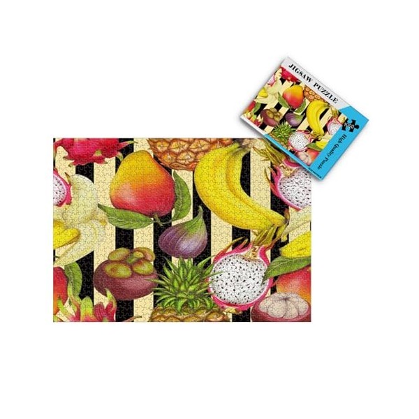 Puzzles pour Adultes 1000 pièces Fleurs en Fleurs Art Peinture Adultes Enfants Antistress Classique Jeux de Puzzle Jouet Cade