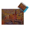 Puzzles pour Adultes 1000 pièces -Phare Peinture sur Champ - Puzzle pour Adultes Adolescents Jeu de Puzzle Jouet Cadeau 26x38