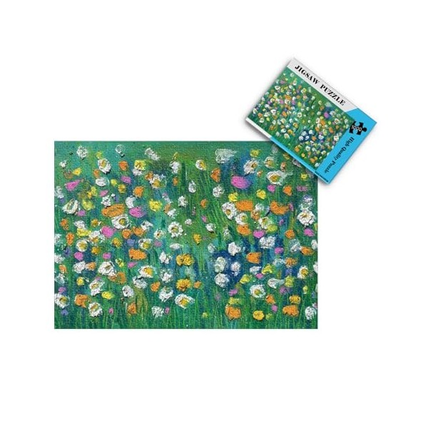 Puzzles pour Adultes 1000 pièces -Fleurs de Tulipes colorées - Puzzle pour Adultes Adolescents Jeu de Puzzle Jouet Cadeau 26x