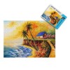 1000 pièces de Puzzles pour Adultes,Paysage de Montagne enneigé Peinture,Collections et des Cadeaux danniversaire 26x38cm