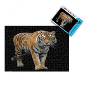 Puzzles pour Adultes 1000 pièces - Animaux Sauvages Tigre - Puzzle pour Adultes Adolescents Jeu de Puzzle Jouet Cadeau 26x38c