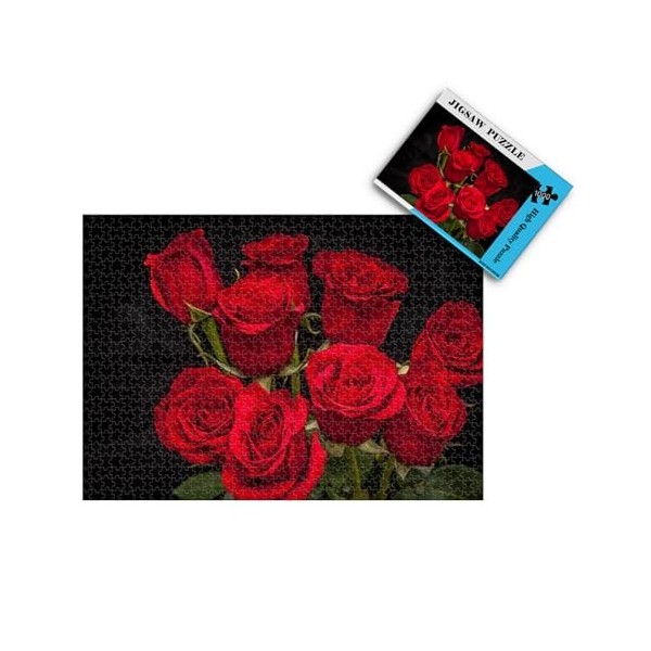 Puzzle 1000 pièces Puzzles pour Enfants Adulte Peinture de Rue la Nuit Puzzle éducatif intellectuel décompressant Jeu Amusant