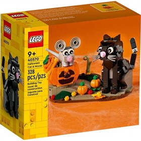 LEGO Ensemble de construction Halloween chat et souris 40570